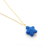 EIRA  - collar estrella piedra 25mm con cadena